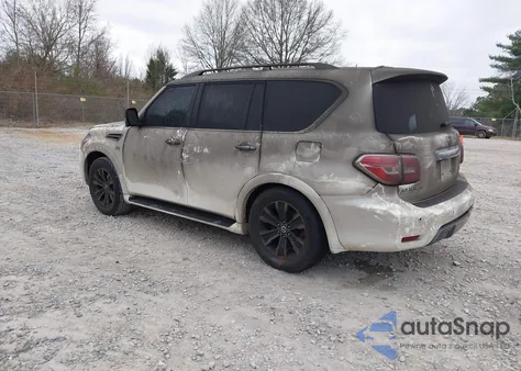 2020 Nissan Armada Platinum 2Wd from USA, damaged, VIN JN8AY2ND4L9106105